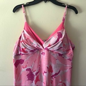 Alfani Pink Floral Mini Dress